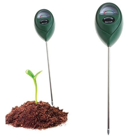 2PCS Humidimètre de Sol Hydromètre, Capteur Humidité Sol Hygrometre Plante,  Soil Moisture Meter Soil Tester Jardinage