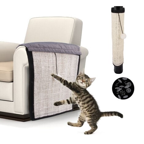 Grattoir pliable pour chat tapis de protection pour meubles