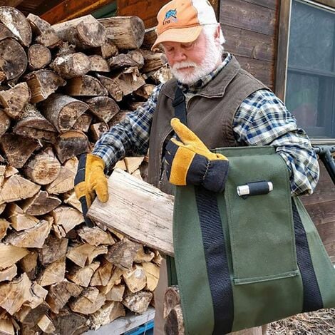 Bûche de bois en sac en 30 cm - Vente bois de chauffage et