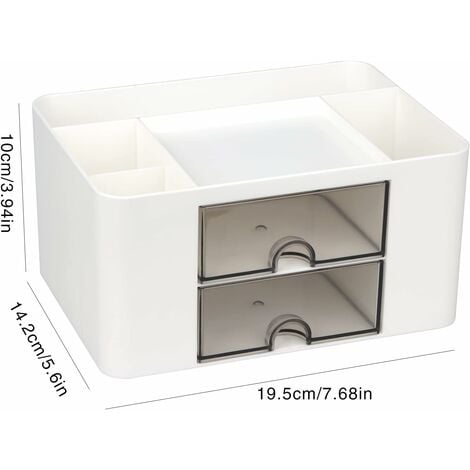 Boîte organisatrice d'artisanat portable, 12,6 litres, Armoire à dossiers  en plastique : Rangement de bureau simplifié