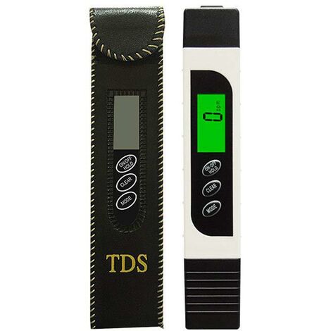 Digital TDS testeur Stylo Portable Qualité de l'eau TDS EC Pureté