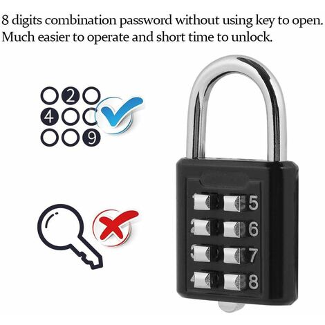 Acheter Mot de passe clé cadenas Code de verrouillage antivol Code
