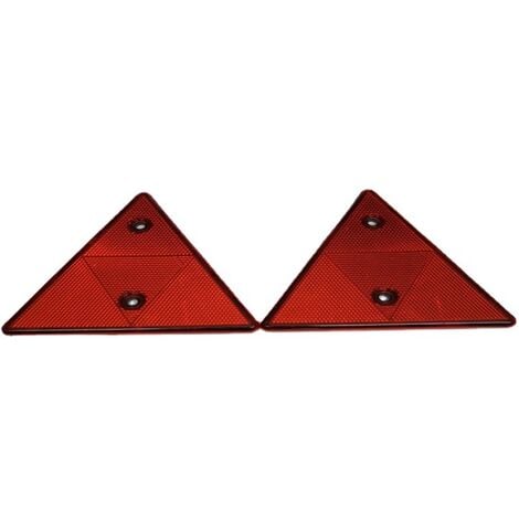 Réflecteur de Remorque Triangulaire, Réflecteurs Triangles, Catadioptre  Triangulaire, 4 Pièces 15cm