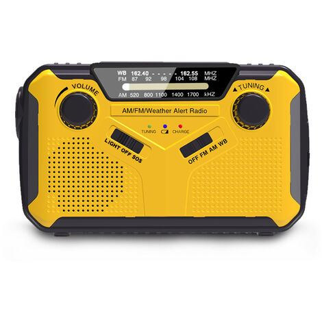Radio d'urgence portable - Radio multifonction - Radio FM portable - Radio  de Survie 