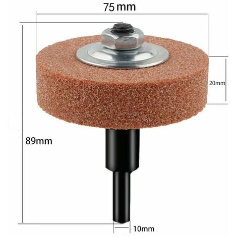 Meule abrasive perceuse électrique tête convertisseur accessoire pour  machine polisseuse tête abrasive en métal outils électriques