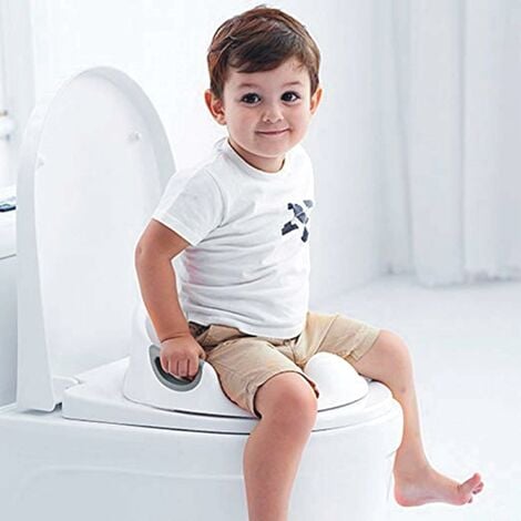 Réducteur de Toilette Rehausseur WC Enfant Siège d'entraînement de Toilette  Pot Taille Bébé Anneau de