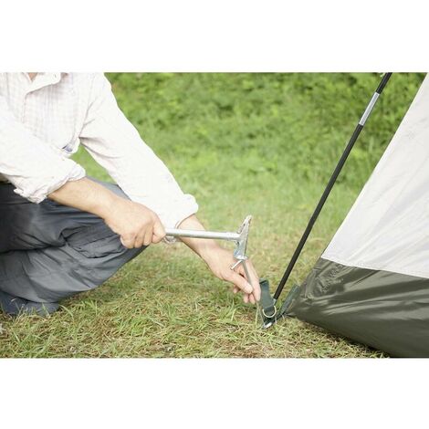 Piquets de tente en alliage d'aluminium 18cm, 8 pièces/paquet