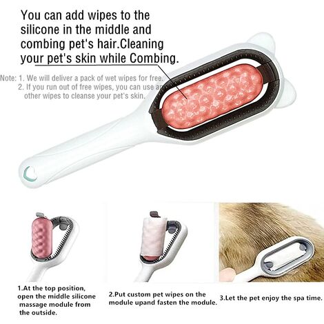Can-Pro Brosse pour enlever les poils d'animaux (tapis, couverte