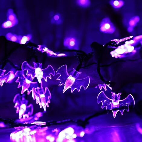 Guirlande lumineuse LED 50m 400LEDs Balles Lanternes Fée Lampe Décorations  pour Balcon Intérieur Partie de Mariage (Blanc Chaud)