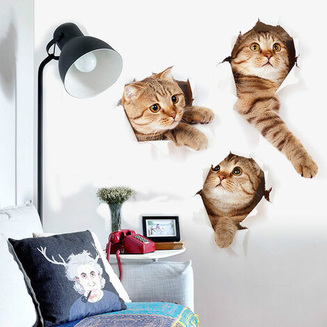 Lot de 2 statues de chat pour décoration d'intérieur, décoration de  chambre, couple de chats pour décoration d'intérieur, convient pour le  salon, le