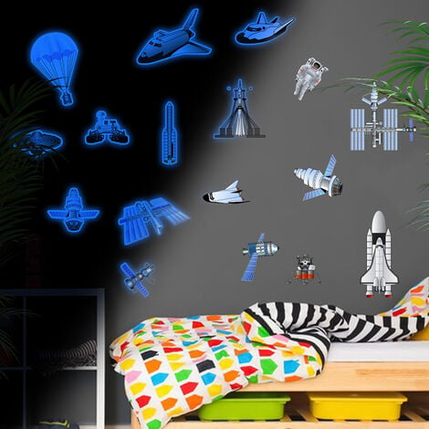 Etoiles Phosphorescentes Plafond, Stickers Muraux Enfants Stikers