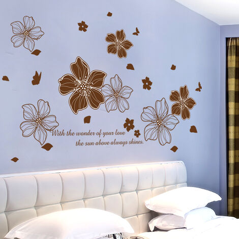 STICKER MURAL CIRCULAIRE FLEUR D'AMANDIER I – MONDO Kids & Home