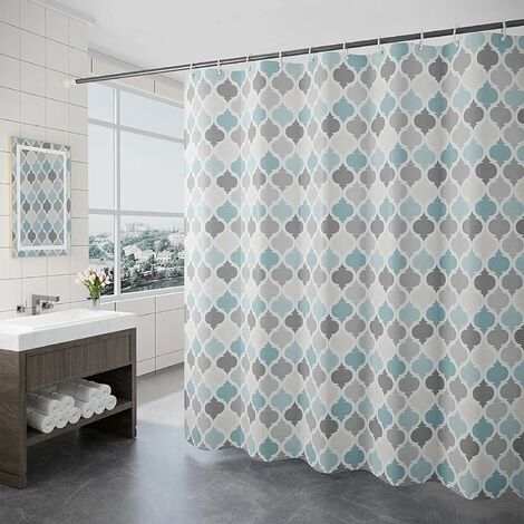 Rideau de douche & bain luxe sur mesure 120x200cm motif PHOTO