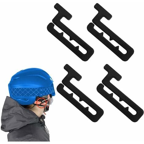Crochets pour masque de casque de ski, clip de fixation pour