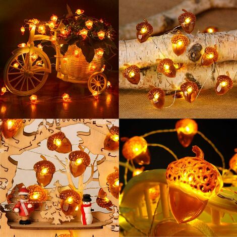 Décorations De Noël Décoartion LED Guirlandes Lumineuses Boule À Bulles  Lampe Éclairage Guirlande Année USB Télécommande Fée Navidad Du 14,1 €