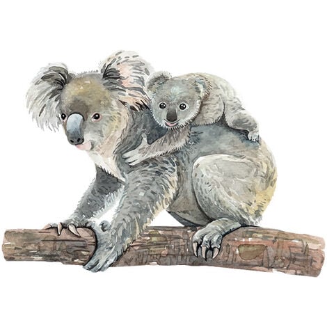 Koala sur branche en papier 3D - 39,00€