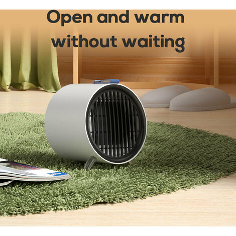 Mini radiateur électrique en céramique, petit ventilateur de chauffage  silencieux, Protection contre la surchauffe, pour la maison, le bureau et  la chambre à coucher - AliExpress