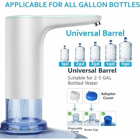 Pompe à bouteille d'eau pour distributeur de bouteilles d'eau de 1 à 5  gallons
