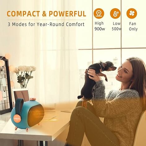 Mini radiateur électrique mural portable pour bureau à domicile
