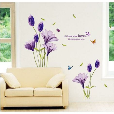 Sticker mural - Fleurs de Lys