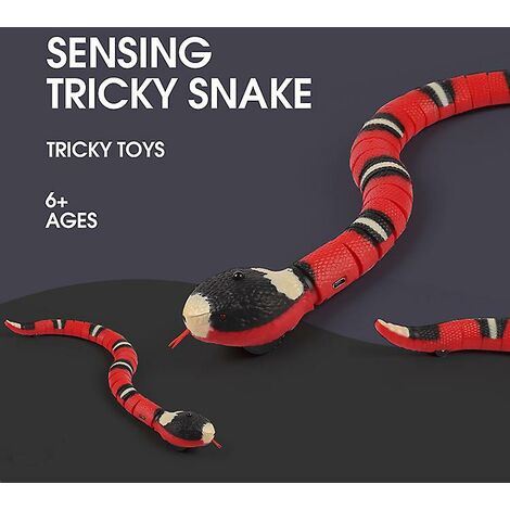Serpent électrique télécommandé, jouet de Simulation électrique, faux