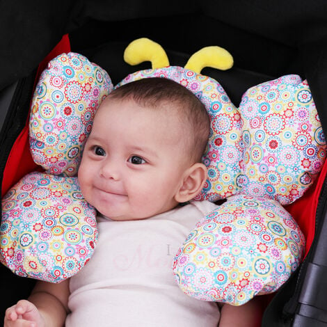 Oreiller de voyage pour bébé, oreiller de soutien de la tête et du cou pour  siège