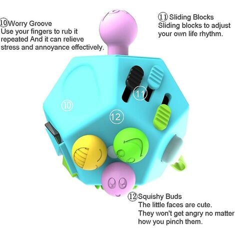 Fidget jouet sensoriel stress anxiété soulagement autisme jouets se