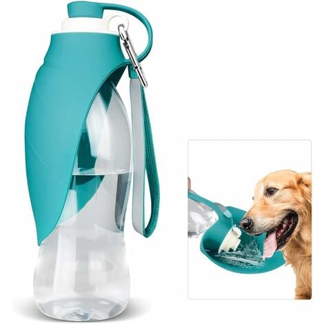 Bouteille d'eau pour chien, distributeur d'eau portable pour animal  domestique anti-fuite avec gobelet