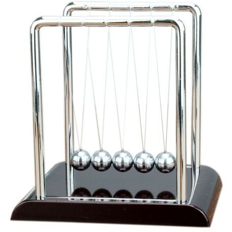 Pendule boule magnétique boule d'équilibre jouet décoration Bureau de  travail (A102 moyen Z base en