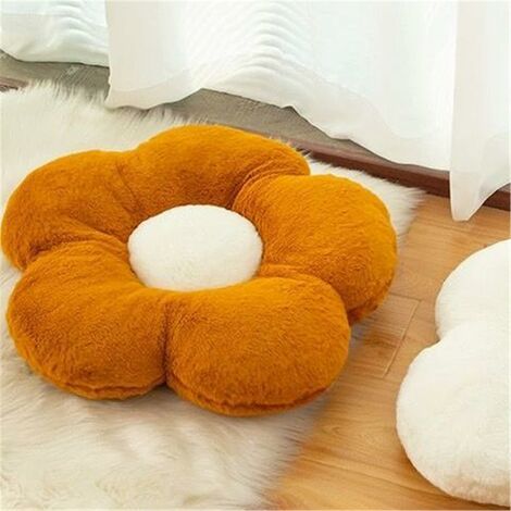 Coussin de sol marron