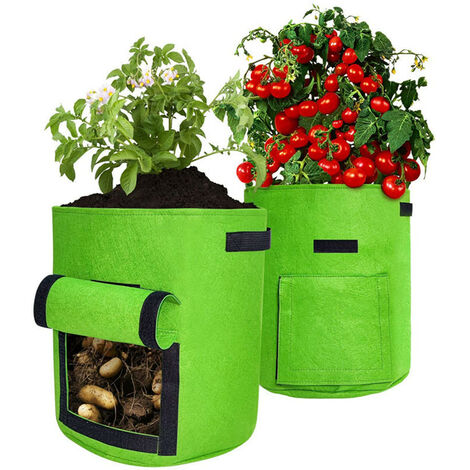 SIMBOOM Sac de Culture pour Tomate 2PCS Sacs de Plantation de