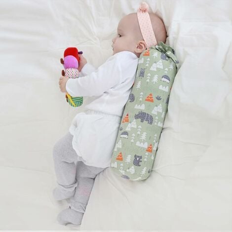 Coussin de positionnement anti-roulis pour bébé, oreiller long en