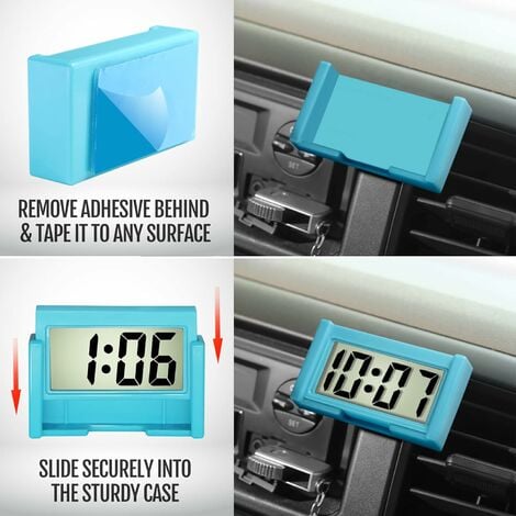 Horloge numérique pour tableau de bord de voiture – Horloge