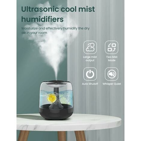 Mini humidificateur USB avec nébuliseur à ultrasons