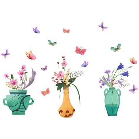 Jeu de vaisselle pour enfants 6 pièces Flowers & Butterflies
