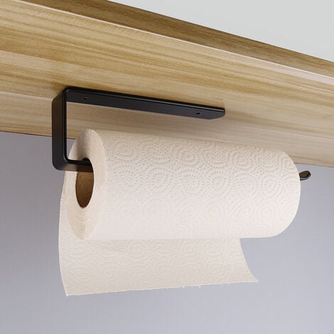 Parpyon® Porte-rouleau de papier essuie-tout industriel mural  porte-serviettes pour essuie-tout, pour rouleau de papier essuie-mains  jetables