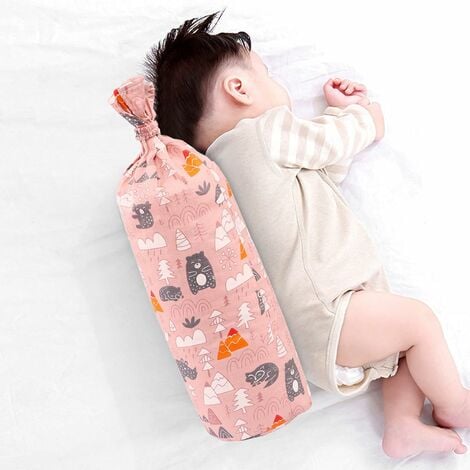 Oreiller de sommeil latéral anti-roulis pour bébé en coton doux sarrasin  coussin de soutien du