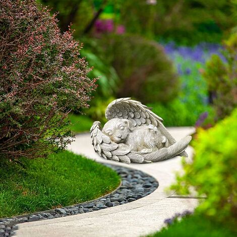 Statues de jardin nain endormi, sculpture d'arbre, Décoration de jardin ,  Ornements