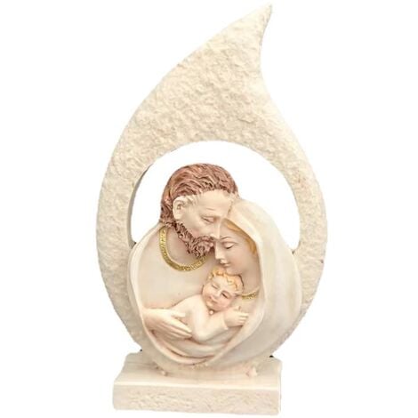 Mini Jésus Résine Sainte Statue Religieuse Figurine de Noël Christ