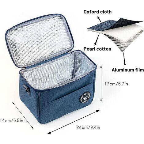 Mini sac isotherme 2,5 L avec sangle - PEARL