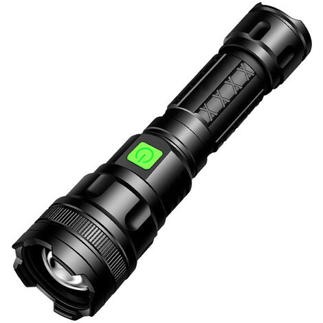 Lampe de poche à LED P70 ultra lumineuse torche tactique de