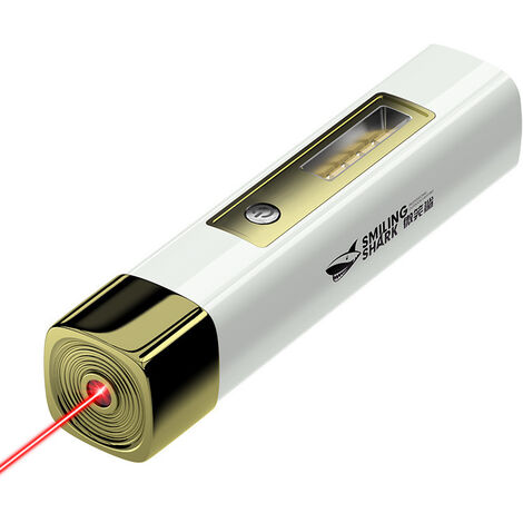 Pointeur laser Projection de pointeur laser Stylo de démonstration  d'enseignement avec lumière latérale COB Jouets pour chats taquins au laser  à distance
