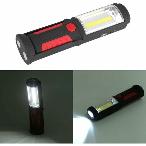 Lampe de Travail LED Rechargeable avec Magnétique Lampe de Torches