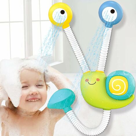 Dowellin Jouets de bain pour bébés tout-petits, mise à niveau de la douche  électrique Jouets