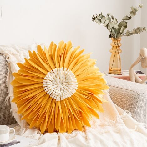 Acheter Taie d'oreiller géométrique en peluche Jacquard, housse de coussin  décorative pour canapé de salon
