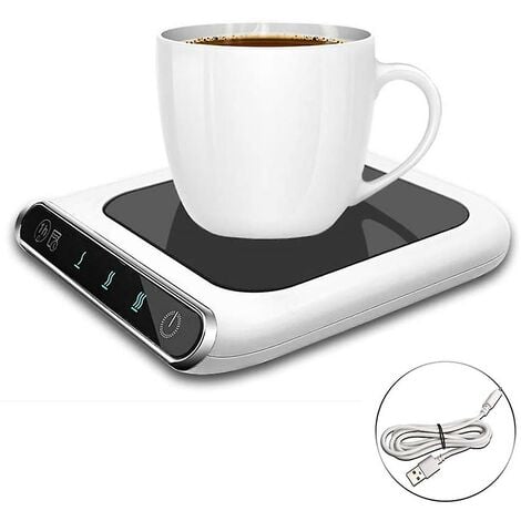 Chauffe-tasse à café USB, 3 réglages de température, chauffe-tasse à  boisson pour cacao, thé