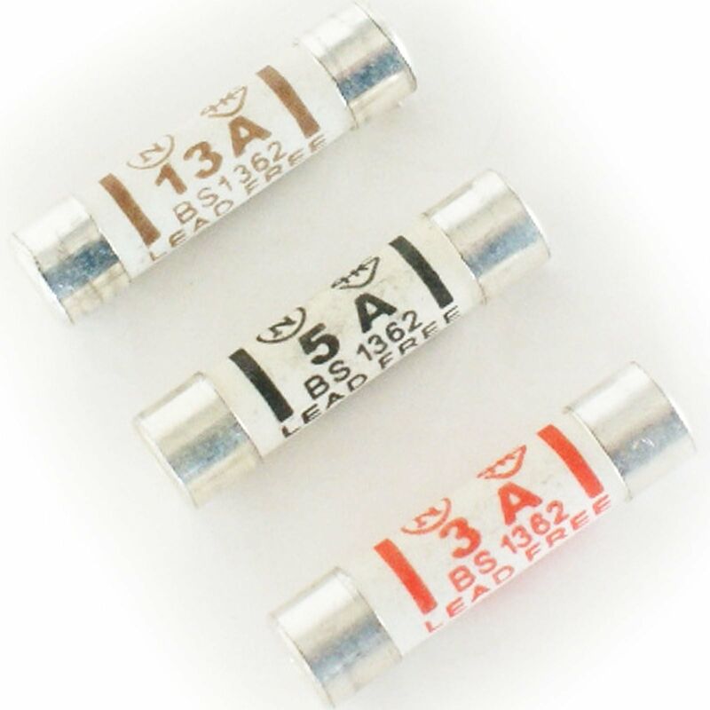 13 AMP Fuses for Domestic Household Plug Top Kettle Toaster Microwave  Fridge