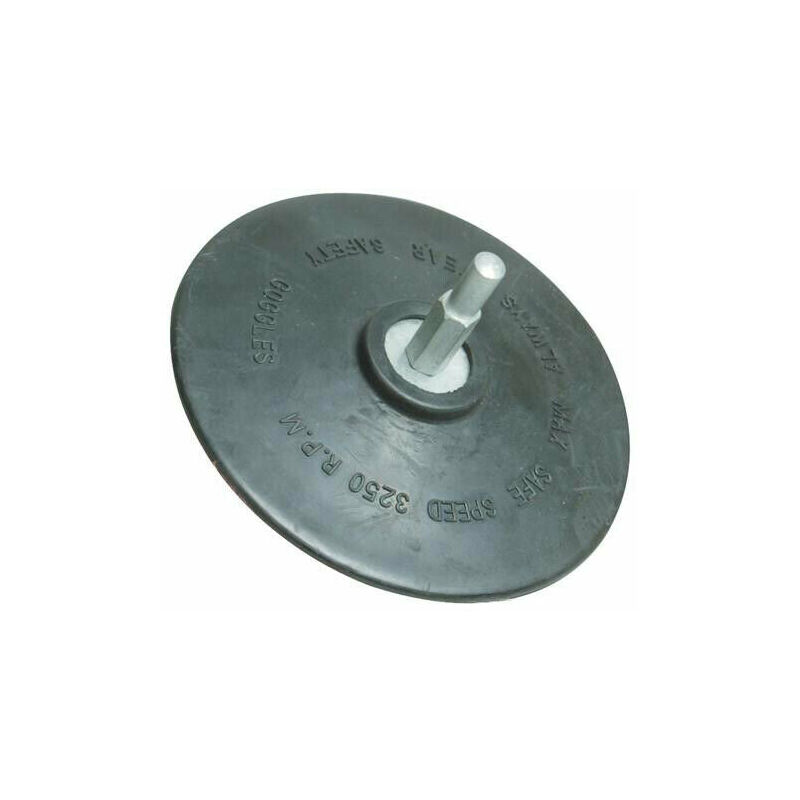 125mm Backing Pad For Orbital Sanding Discs & Drill Hook & Loop Round