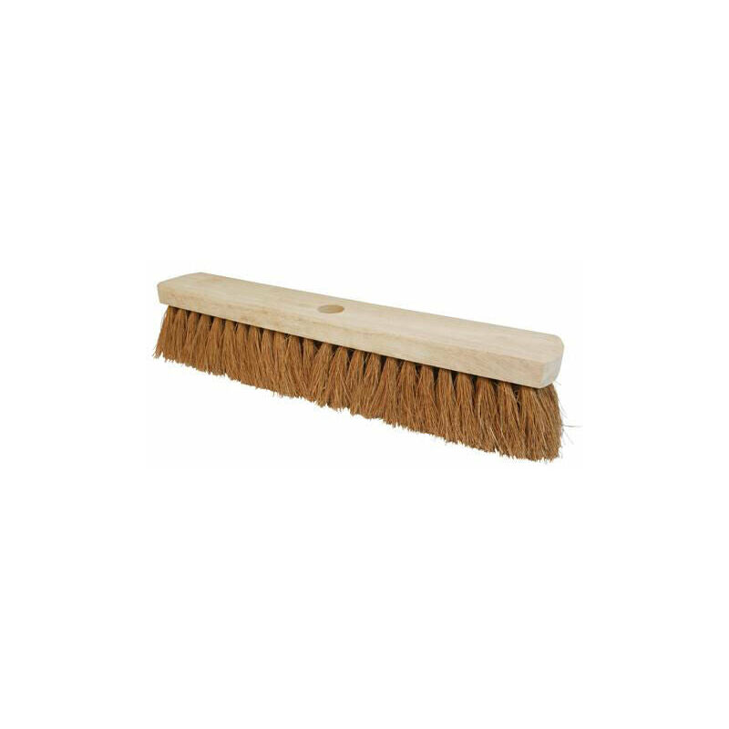 610mm (24 Inch) Soft Coco Bristle Replacement Broom Head Sweeping