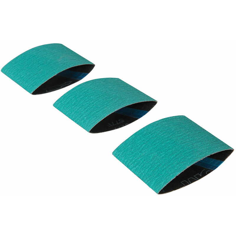 3 PACK 145mm x 100mm 80 Grit Sanding Sleeves Aluminium Oxide Drum Sander
